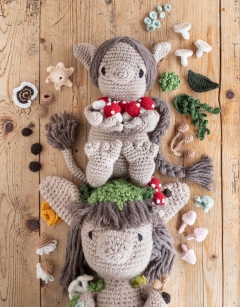 Giant Embellished Forest Troll