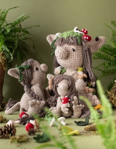 Giant Embellished Forest Troll