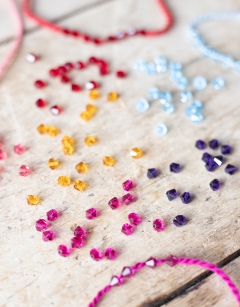 TOFT Glass Beads: Hyacinth