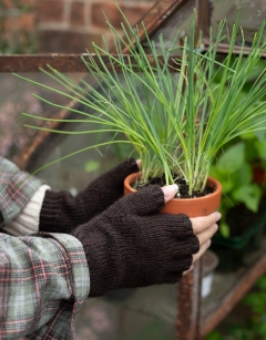 Potting Shed Fingerless Gloves