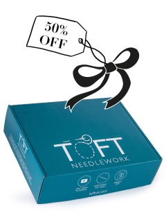 Granny Square Blanket Box: Greys