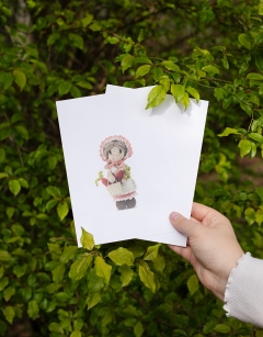 Egg Hunt Four: FREE Postcard Pattern