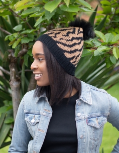 Knit Tiger Hat Kit