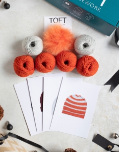 Orange Hat Making Box