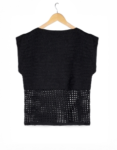 Hawley Crochet Tee