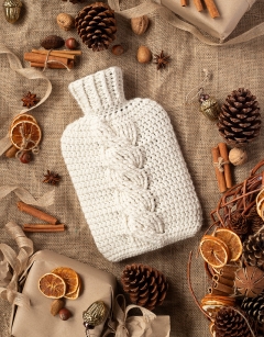 Midwinter Hot Water Bottle Cover