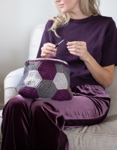 Huckleberry Hexagon Bag