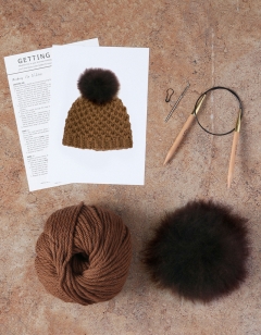 Knit Heath Hat Kit