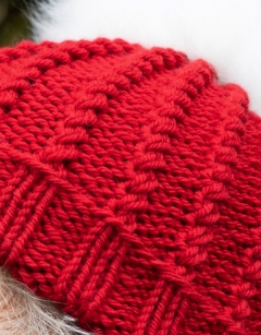 Aran Twist Beanie 