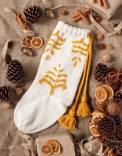 Antique Tassel Stocking