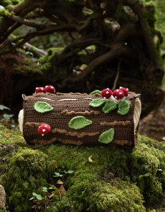 Woodland Log Project Bag