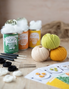 Vegetable Can Crochet Bundle