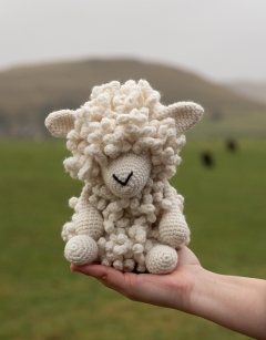 Nigella the Lincoln Longwool Sheep