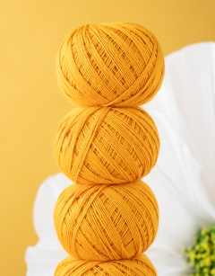 TOFT Yellow FINE yarn 50g
