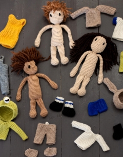 Mini Footballer Doll