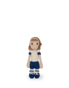 Mini Womens Footballer Doll