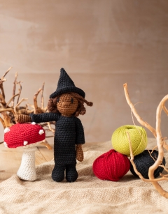 Real Mini Witch Doll 