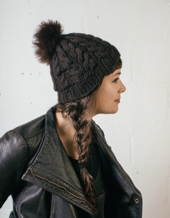 Mirrored Cable Beanie