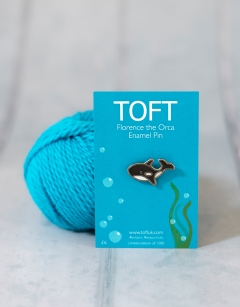 Florence the Orca Pin