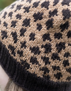 Knit Cheetah Hat Kit