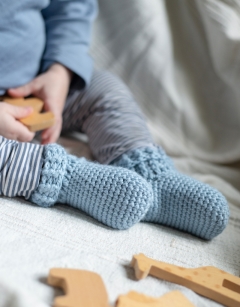 Petal Baby Booties