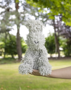 Large Lauren the Angora Rabbit