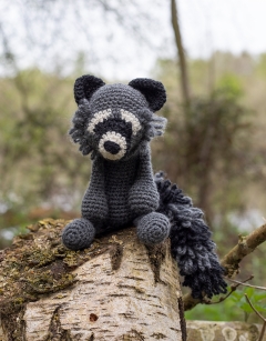 Jessie the Raccoon with Pin