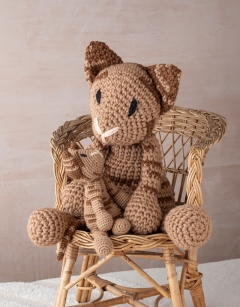 Giant Lulu the Red Tabby Cat