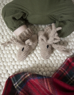 Reindeer Booties - Infant 