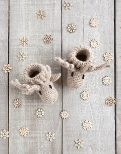 Reindeer Booties - Infant 