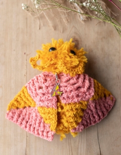 Nova the Rosy Maple Moth Enamel Centraliser