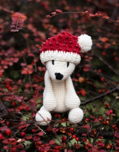 Ed’s Beaded Santa Hat