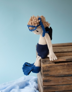 Scuba Diver Doll