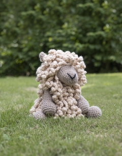 Large Seth the Wensleydale Sheep