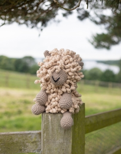 Large Seth the Wensleydale Sheep