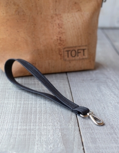 Cork Project Bag Wrist Strap: Black