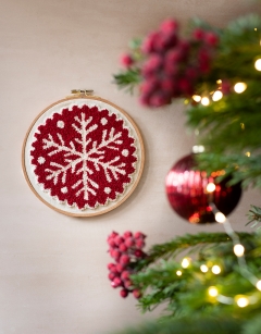 Snowflake Punch Needle Kit