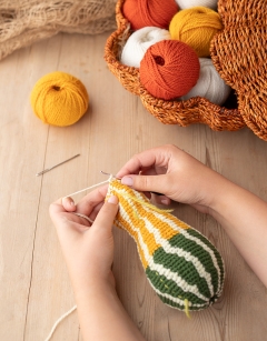 Striped Pear Gourd Kit