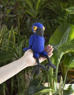 Themba the Hyacinth Macaw