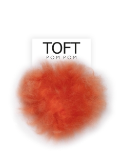 TOFT Orange Pom Pom