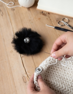 TOFT Black Pom Pom