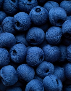 TOFT Blue DK Yarn 25g