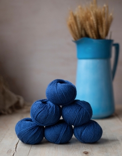 TOFT Blue DK Yarn 25g