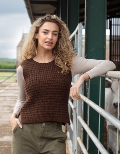 TOFT Chestnut ARAN Yarn 100g