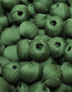 TOFT Green DK Yarn 25g