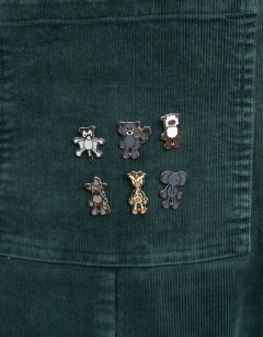 Pin Badge Gift Cracker: Animals