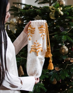 Antique Tassel Stocking