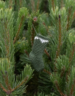 Icicle Stocking Decoration