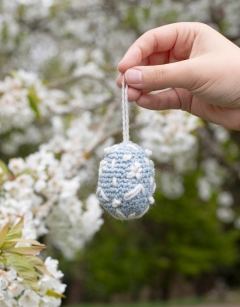 Embroidered Easter Eggs
