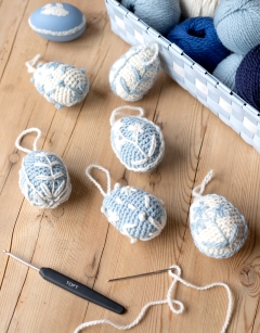 Embroidered Easter Eggs